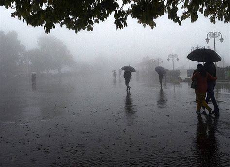 HEAVY SHOWERS .